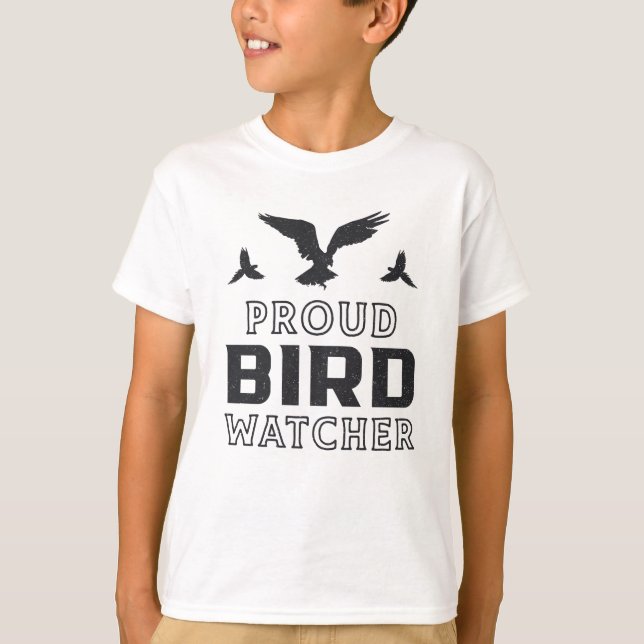 T-shirt Observation des oiseaux Fier Oiseaux Oiseaux Oisea (Devant)