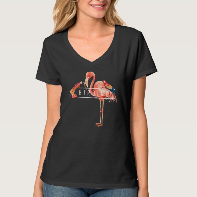T-shirt Observation des oiseaux Observation des oiseaux Ob (Devant)
