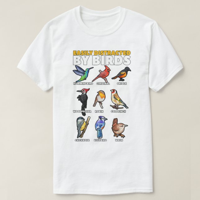 T-shirt Observation des oiseaux Observation des oiseaux Oi (Design devant)