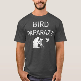 T-shirt Observation des oiseaux Paparazzi Photographie des