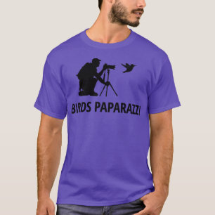 T-shirt Observation des oiseaux Paparazzi Photographie des