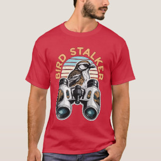 T-shirt Observation des oiseaux Stalker Ornithologie Birdw