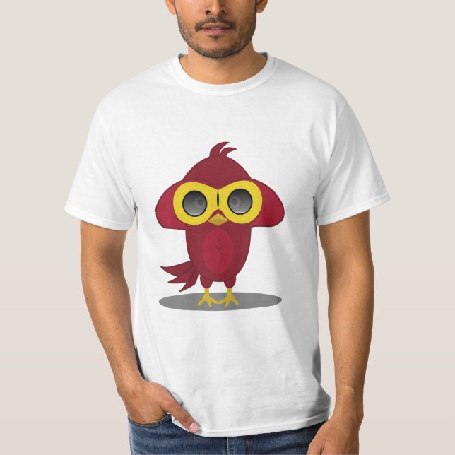 T-shirt Observation d'oiseau (Devant)
