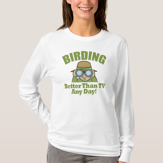 T-shirt Observation d'oiseaux (Devant)