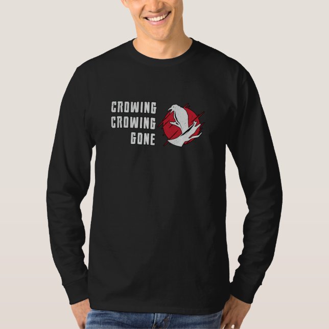 T-shirt Observation d'oiseaux Crowwing Crowing Crowing Gon (Devant)