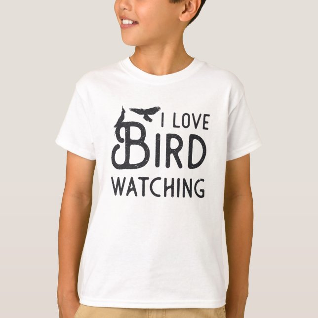 T-shirt Observation d'oiseaux I Inséparable Observation d' (Devant)