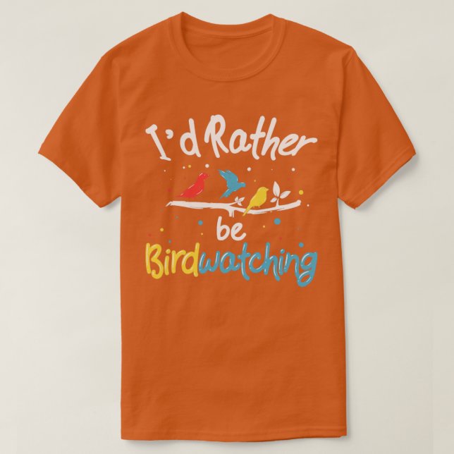 T-shirt Observation d'oiseaux Observation d'oiseaux Observ (Design devant)