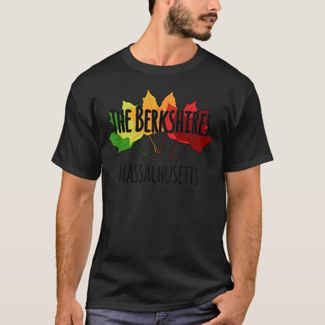 T-shirt Observation du feuillage - Les Berkshires (Devant)