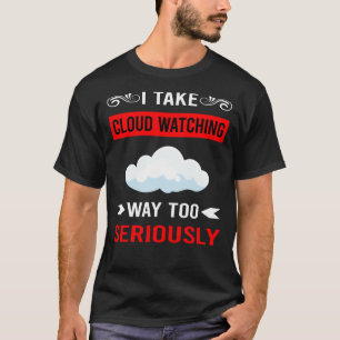 T-shirt Observation sérieuse des nuages