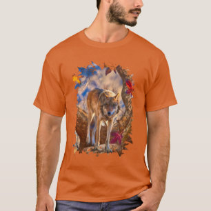 T-SHIRT OBSERVATOIRE WOLF AUTOMNE