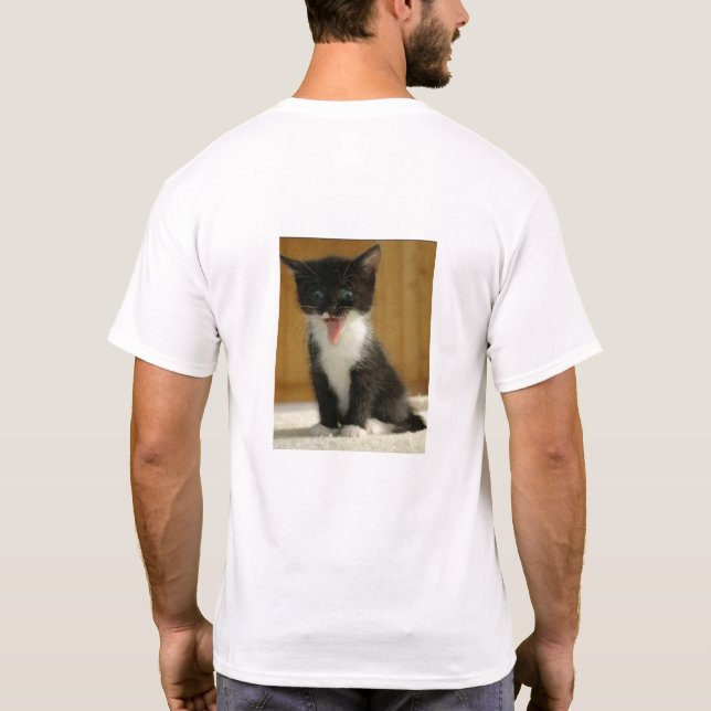 T-shirt Observez votre imbécile de bouche (Dos)