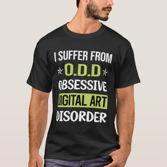 T-shirt Obsessive Love Art numérique Arts (Devant)