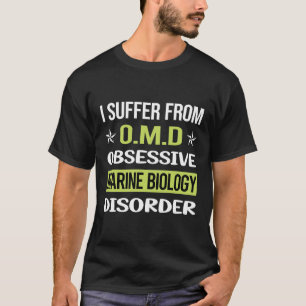 T-shirt Obsessive Love Biologiste en biologie marine