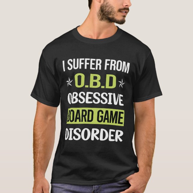 T-shirt Obsessive Love Jeux de société (Devant)