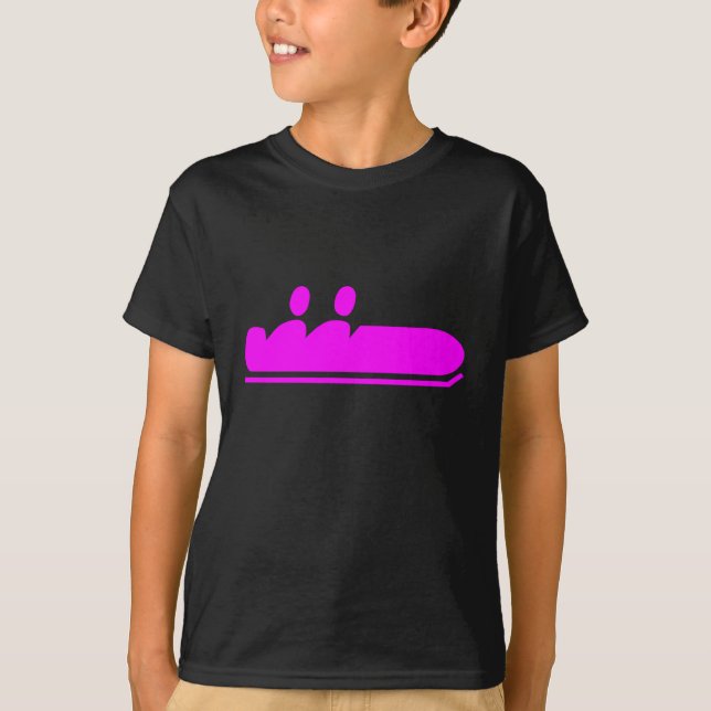 T-shirt Obsolète - Magenta (Devant)
