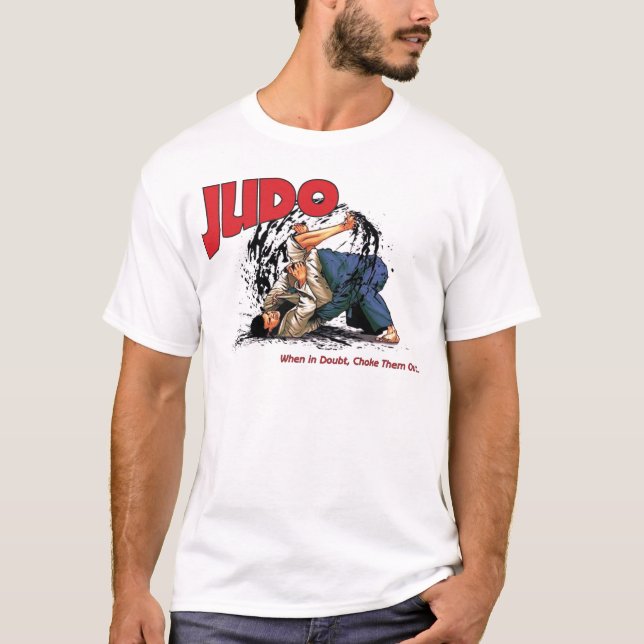 T-shirt Obstruction de judo (Devant)