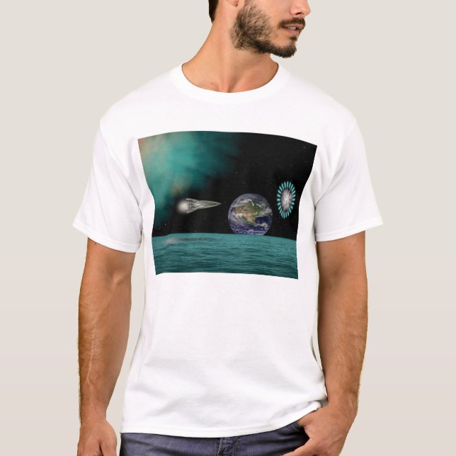 T-shirt Obtenant Outa ici ! (Devant)