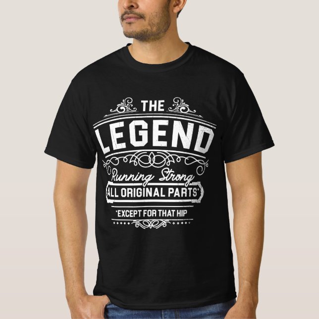 T-shirt Obtenez bien Bientôt le produit Idée Hip Remplacem (Devant)