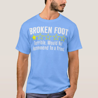 T-shirt Obtenez Bien Drôle Foot Fractionné Chirurgie de ré