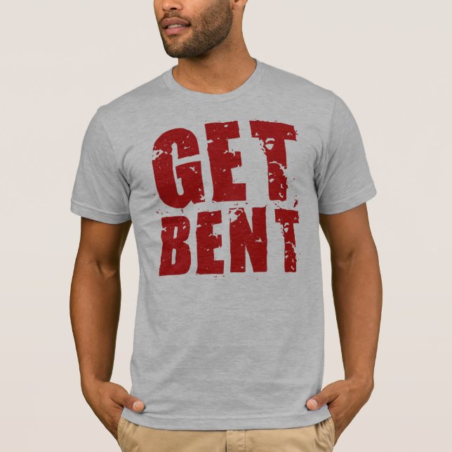 T-shirt Obtenez coudé (Devant)
