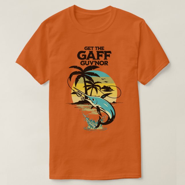 T-shirt Obtenez Gaff GuvNor (Design devant)