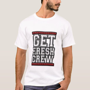 T-shirt obtenez la pièce en t fraîche d'équipage