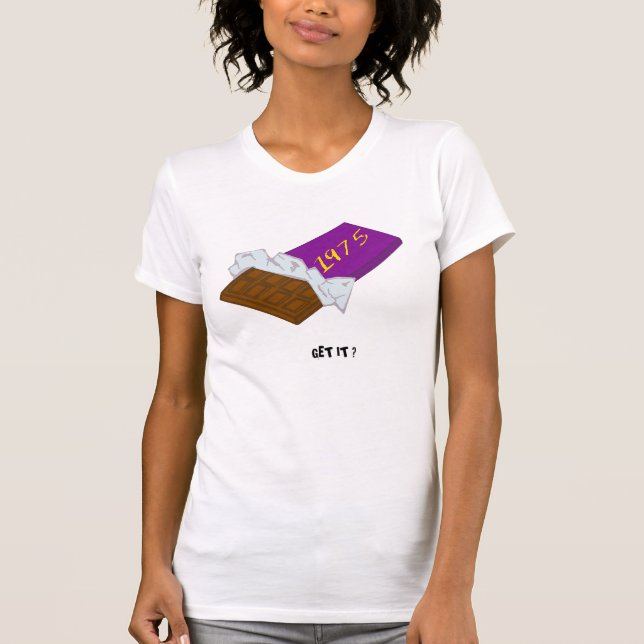 T-SHIRT OBTENEZ-LE ? : CHOCOLAT (Devant)