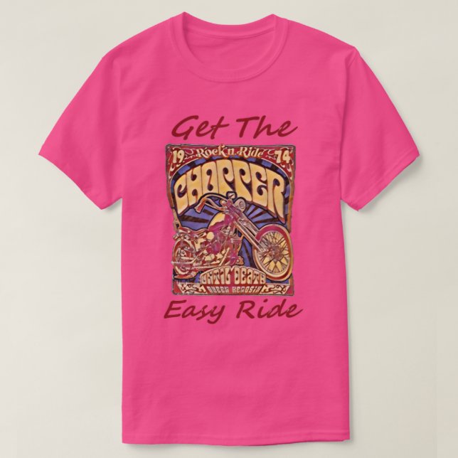 T-shirt Obtenez le hélico (Design devant)