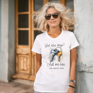 T-shirt Obtenez les clés du marketing immobilier