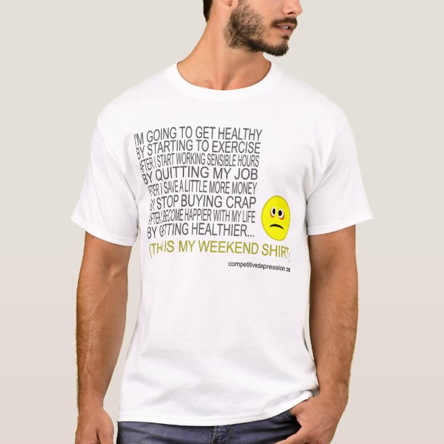 T-shirt Obtenez sain (Devant)