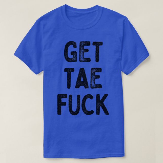 T-shirt Obtenez Tae Scottish Typography Design 1 (Design devant)