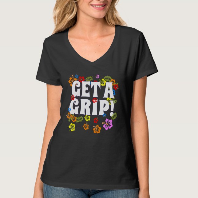 T-shirt Obtenez Une Poignée Pickleball (Devant)
