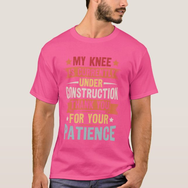 T-shirt Obtenez une soumission de chirurgie du genou pour  (Devant)