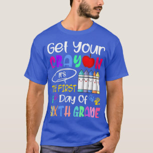 T-shirt Obtenez Votre Crayon C'Est Le Premier Jour De Sith