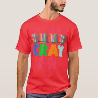 T-shirt Obtenez Votre Gris Le Premier Jour D'École Étudian
