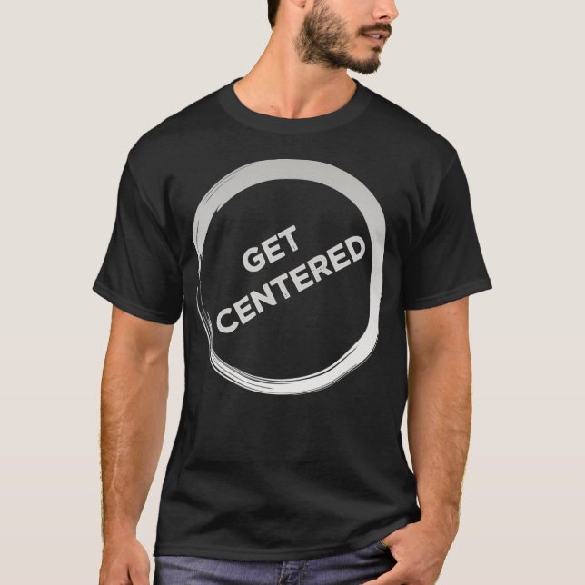 T-shirt Obtenir Centré Potterie Roue Cadeau (Devant)