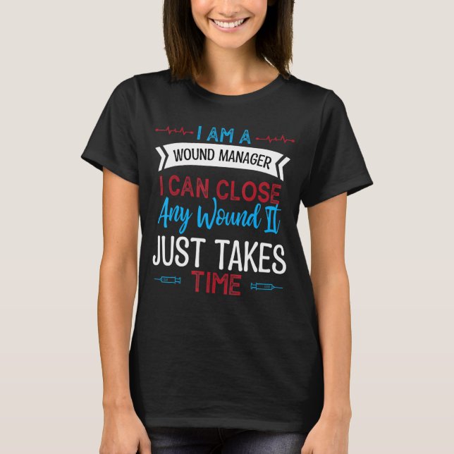 T-shirt Obtenir chaque blessure Fermée Gestionnaire de ble (Devant)