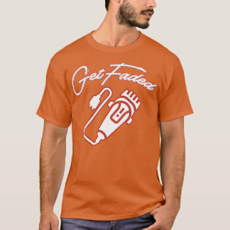 T-shirt Obtenir Faded Barber Chemise Coiffeuse Chemise Coi
