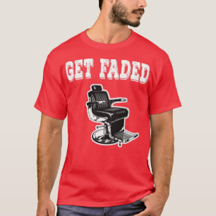 T-shirt Obtenir Faded Shirer Barber Barber Barber Barber F