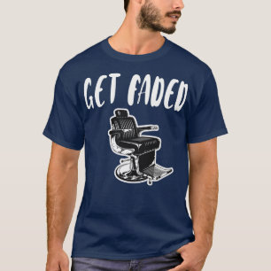T-shirt Obtenir Faded Shirer Barber Barber Barber Barber F