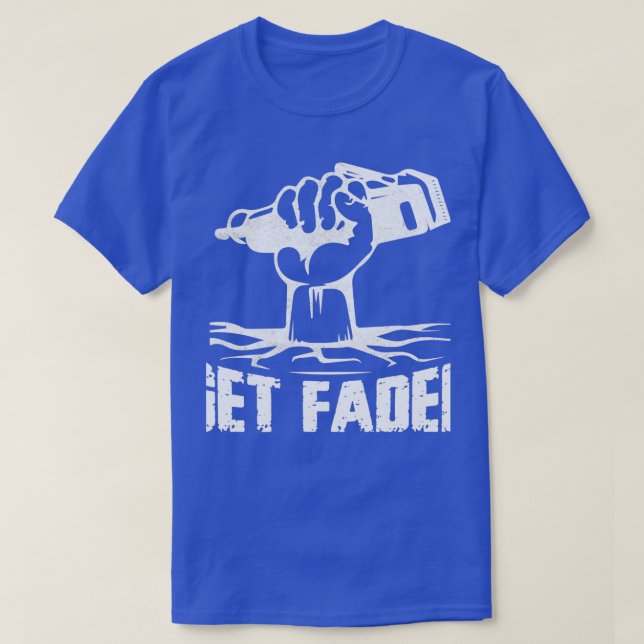 T-shirt Obtenir la coupe de cheveux défraîchi Barber Shop (Design devant)