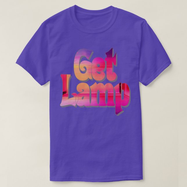 T-shirt Obtenir la lampe (Design devant)