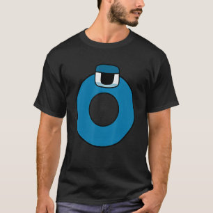 T-shirt Obtenir la lettre gras O Alphabet Lore
