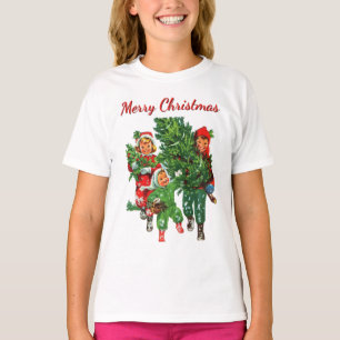 T-shirt Obtenir l'arbre de Noël