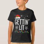 T-shirt Obtenir Lit Bride Squad Bachelorette<br><div class="desc">Obtenir Lit Bride Squad Bachelorette fête de la nuptiale Noël</div>