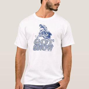 T-shirt Obtenir-Neige-Affligé-GreyBlu