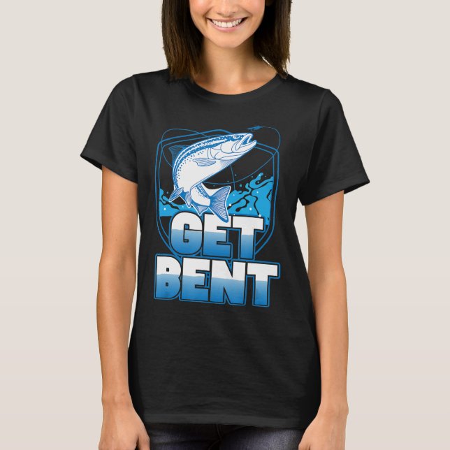 T-shirt Obtenir un devis d'Humour de pêche à la bente (Devant)
