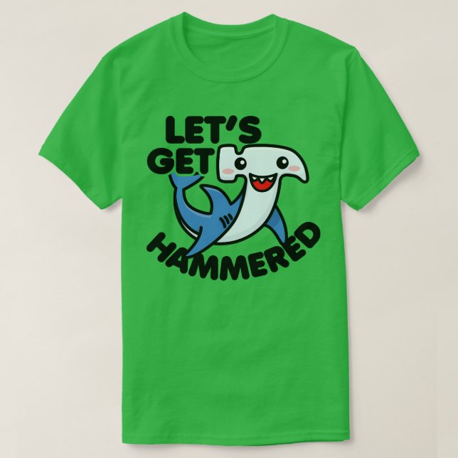 T-shirt Obtenons Hammermair mignon Kawaii Hammerhead Funny (Design devant)