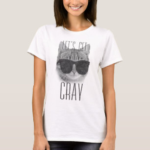 T-shirt Obtenons le chat de Cray