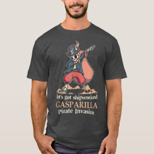 T-shirt Obtenons l'épave Skeleton Pirate Gasparilla P
